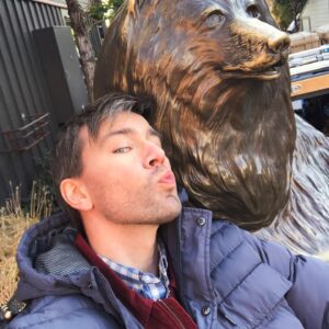 Torrance Coombs Instagram - Me and Franz down by the schoolyard
