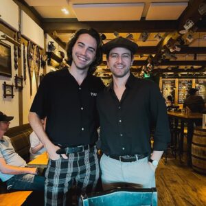 Torrance Coombs Instagram - Coordinating outfits with Ry Guy.