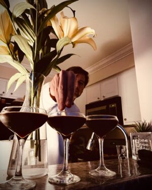 Torrance Coombs Instagram - We love an espresso martini. Or three.