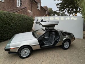 Tory Belleci Instagram - Flux capacitor optional. @deloreanmotorcompany  #backtothefuture #montereycarweek