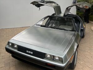 Tory Belleci Instagram - Flux capacitor optional. @deloreanmotorcompany  #backtothefuture #montereycarweek
