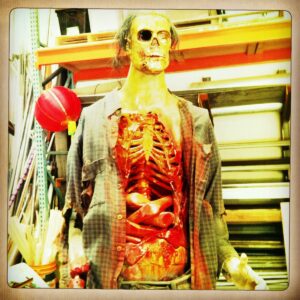 Tory Belleci Instagram - That time I made a zombie and it tried to kill me so I filled his head with Tannerite and blew him up. @tanneritesports #mythbusters #zombie #halloween
