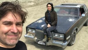 Tory Belleci Instagram - Tonight we’re testing the car bomb scene from the movie Casino. This was an actual event in Las Vegas circa 1982 when Frank Rosenthal started the ignition of his 1981 Cadillac Eldorado, the car exploded. Legend has it that due to a defect in the vehicle, the car manufacturer had installed a metal plate underneath the driver's seat which saved his life.
