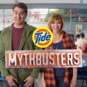 Tory Belleci Instagram - Still think cold water can’t clean tough stains? I’d say that myth is BUSTED #TurnToCold #Mythbusters #TidePartner