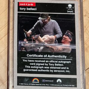Tory Belleci Instagram - So honored to be a part of the @jackass trading cards. Thanks @gorillaflicks & @johnnyknoxville Dreams can come true. 🤣