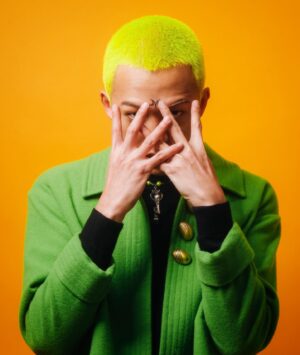 Tosh Zhang Instagram - I'm a hair chameleon🦎 Which is your fav colour?? 👀
.
.
.
#buzzcut #haircolorist #haircolor #hairdye #hairideas #hairstyle #hairtransformation #hairtrends