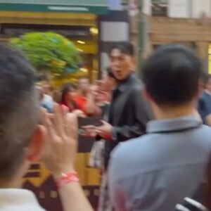 Tosh Zhang Instagram - Recently attended the Gala Premiere of #TheGoldfinger at @rwsentosa 😎 It was a treat watching the legends Tony Leung and Andy Lau together on screen and one of my personal favourite elements of the film was how they captured various eras like the 1980’s through fashion. 

The story kept me on the edge of my seat and this highly recommended film is coming to a cinema near you on 30th December 2023. Go catch it!