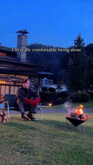 Tosh Zhang Instagram - Alone but not lonely, can you relate?