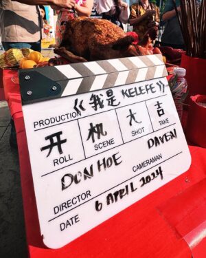 Tosh Zhang Instagram - Happy to share I'm filming a new movie entitled 《我是KELEFE》 in Malaysia! This is my first time being apart of a Malaysian film production and we just had our lensing ceremony & first day of filming today 🎬💯

Looking forward to creating silver screen magic with my fellow cast & crew for y'all to enjoy in cinemas ✨ LETS GOOOOO 🚀