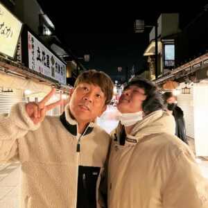 Toshifumi Fujimoto Instagram - ノブやないよひゅーいだよ
柴又帝釈天で初詣