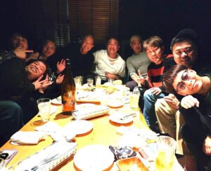 Toshifumi Fujimoto Instagram - ずっと笑ってた！楽しかったー
松本さん、たむけん、ことぅーげ、
久保田、BKB、渡辺、嶋佐、池田