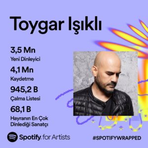 Toygar Işıklı Instagram - 125,6 milyon kere teşekkürler ❤️🧿❤️🙏🏻
Thank you all 125,6 million times 😍🧿❤️ #spotifywrapped #spotifywrapped2023 

#karasevda #yaprakdökümü #askimemnu #ezel #dudaktankalbe #fatmagülünsuçune #menekşeilehalil #kuzeygüney #karadayı #medcezir #karaparaaşk #karasevda #içerde #çukur #yargı #aile #çarpışma #cesurvegüzel #banasevmeyianlat #son #alevalev #babil #üçkuruş  #20dakika #kuzgun #darmaduman #buşehirarkandangelecek #kurtseyitveşura #soundtrack