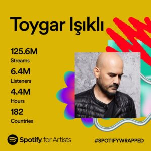 Toygar Işıklı Instagram - 125,6 milyon kere teşekkürler ❤️🧿❤️🙏🏻
Thank you all 125,6 million times 😍🧿❤️ #spotifywrapped #spotifywrapped2023 

#karasevda #yaprakdökümü #askimemnu #ezel #dudaktankalbe #fatmagülünsuçune #menekşeilehalil #kuzeygüney #karadayı #medcezir #karaparaaşk #karasevda #içerde #çukur #yargı #aile #çarpışma #cesurvegüzel #banasevmeyianlat #son #alevalev #babil #üçkuruş  #20dakika #kuzgun #darmaduman #buşehirarkandangelecek #kurtseyitveşura #soundtrack