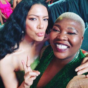 Tracey-Lee Oliver Instagram - Bumped into these lovelies last night at the 29th Annual South African Music Awards 🎊🎊🎊 
#samas29