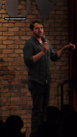 Trae Crowder Instagram - Talked about Barbie bein woke this weekend. #traecrowder #standupcomedy #seemelive #linkinbio