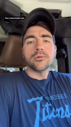 Trae Crowder Instagram - Well Trump had another wild week ay? How bout that mugshot? #traecrowder #politicalhumor #seemelive #linkinbio