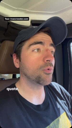 Trae Crowder Instagram - Kevin McCarthy shocked to find that the “ruin everything” caucus of his party has ruined everything for him. #traecrowder #politicalhumor #seemelive #linkinbio