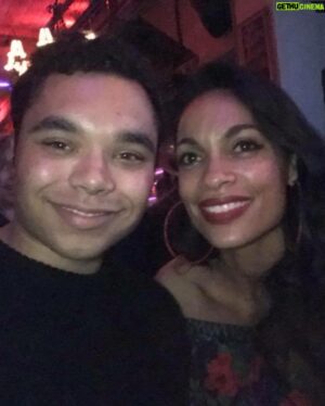 Travis Bryant Instagram - // remember the day I met @rosariodawson? let’s flash forward to today where I am currently in bed binge watching season 2 of #LukeCage because we support @strongblacklead(s) this is what I call full circle. //