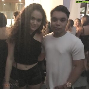 Travis Bryant Instagram - Age is nothing but a hashtag. #HappyBirthday @MadisonPettis, it's only been a year since we first met but a lot has happened in just that year. From fangirling over Ice Cube to craving Texas BBQ, here's to another year of happiness and health. (Oh and donuts, who could forget about donuts) 🍩🎉🎁🎈#19