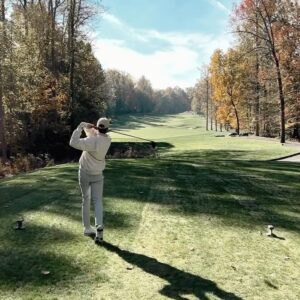 Travis Burns Instagram - Testing out the new @kjoregolf sweatshirts !