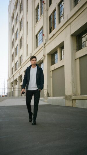 Travis Burns Instagram - Winter wardrobe essentials curtesy of @countryroad The best part is it’s 100% cotton, proudly grown in Australia, supporting the local farmers and their communities.