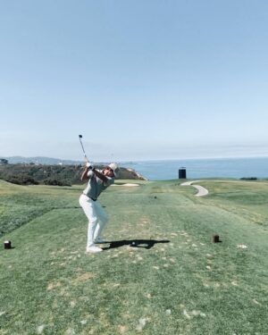 Travis Burns Instagram - Bucket list round at Torrey Pines South