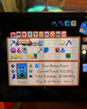 Travis McElroy Instagram - After a bunch of attempts and countless spreadsheets and checklists, I finally completed my goal in #StardewValley of achieving perfection with in the first two years! Maybe I should do it again and make a video out of it?