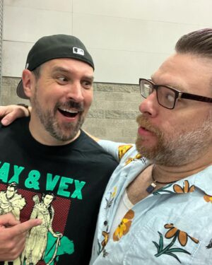 Travis McElroy Instagram - It’s like looking in a mirror… #TheAdventureZone #TAZ #CriticalRole