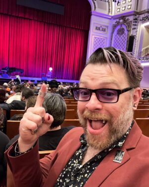 Travis McElroy Instagram - Pretty soon, @amahnke is going to be sitting right HERE! #lore #whatisapodcast?