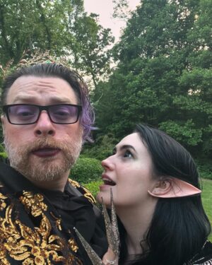 Travis McElroy Instagram - Two friends? Or a king who sold his soul to a fae trickster?