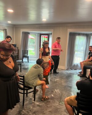 Travis McElroy Instagram - To say that @championsgrove went well and was fun would be a massive understatement! Every single attendee, staff member and performer was such a joy to be with. From karaoke to courtly dancing, DnD to Two Rooms and a Boom, every event was a blast because of the people there. Thank you to everyone who attended! You are all Champions!