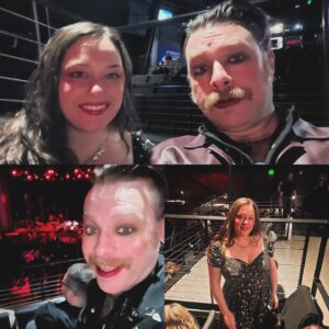 Travis McElroy Instagram - Mom and Dad go to a concert! #foxyshazam #newyearseve