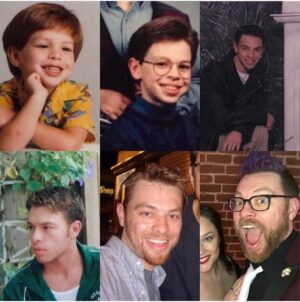Travis McElroy Instagram - Hard to believe, but this little nerd turned 40 years old today! Looking forward to 160 more! Oh, also it’s @justinmcelroy’s birthday too.