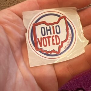 Travis McElroy Instagram - They said I was the best voter they have ever seen.