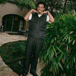 Travis "Taco" Bennett Instagram - Dave Season 3 out on hulu   CMIYGL: Estate Sale   trick shots   golf lessons   skincare = 🤭
