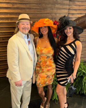 Travis Tritt Instagram - We had a fantastic time at the 150th running of the Kentucky Derby! My wife @kikireese and I have attended this event for over 25 years and we always enjoy it immensely. We had so much fun with our daughter @tylerreesetritt, so many longtime celebrity friends and some new ones too! @kikireese @tylerreesetritt #kentuckyderby #churchilldowns