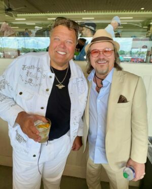 Travis Tritt Instagram - We had a fantastic time at the 150th running of the Kentucky Derby! My wife @kikireese and I have attended this event for over 25 years and we always enjoy it immensely. We had so much fun with our daughter @tylerreesetritt, so many longtime celebrity friends and some new ones too! @kikireese @tylerreesetritt #kentuckyderby #churchilldowns