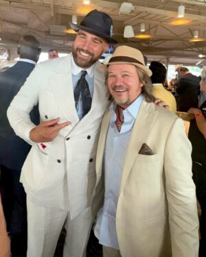 Travis Tritt Instagram - We had a fantastic time at the 150th running of the Kentucky Derby! My wife @kikireese and I have attended this event for over 25 years and we always enjoy it immensely. We had so much fun with our daughter @tylerreesetritt, so many longtime celebrity friends and some new ones too! @kikireese @tylerreesetritt #kentuckyderby #churchilldowns