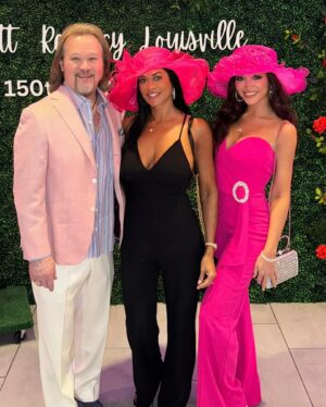 Travis Tritt Instagram - As always, my family and I had an incredible time at The Kentucky Oaks race in Louisville, KY to kick off Derby Weekend. I was also honored to be a participant in the @barnstablebrowngala with so many of my celebrity friends. A great time was had by all! @kikireese @tylerreesetritt #derbyweekend #kentuckyoaks