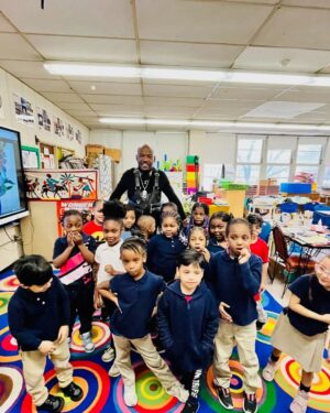 Treach Instagram - Shouts to Camden School in Newark NJ for Having me as a Special Guest Reader, They were the Best I had the Honor of Reading to 5 different Classes Grades 1-4 , They