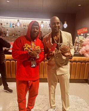 Treach Instagram - @jerryrice when a G.O.A.T. Calls you a G.O.A.T. & You perform & His Team Wins , You Believe it
