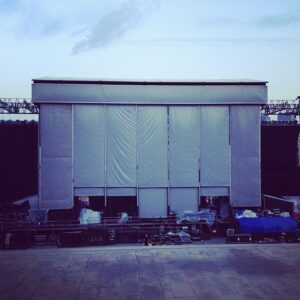 Trent Reznor Instagram - QOTSA from behind!
