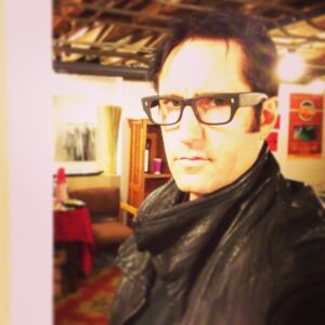 Trent Reznor Instagram - Me backstage.