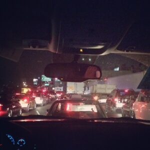 Trent Reznor Instagram - Post-show Mexico City traffic bum-out.