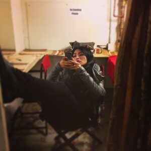 Trent Reznor Instagram - Mariqueen backstage.