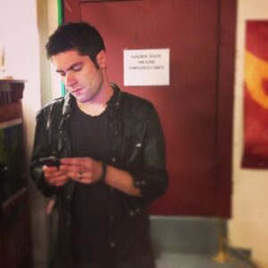 Trent Reznor Instagram - Rob backstage.