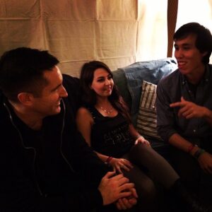 Trent Reznor Instagram - #NINMO backstage post-Numan, pre-GY!BE