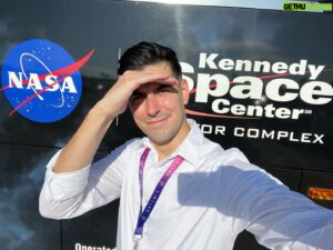 Trevor Collins Instagram - Day 1 begins! Will be sharing a lot of what I experience here at @NASA as we build up to the highly anticipated and historic launch of @NASAartemis. We are quite literally heading back… to the moon! 🚀🌖