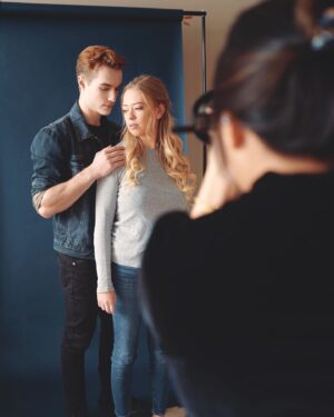 Trevor Stines Instagram - I’ll be your leading man.

Some behind the scenes for you guys. You’re going to want to check this project out 👀