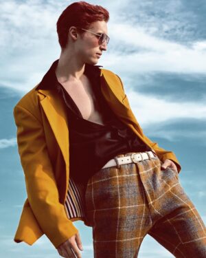 Trevor Stines Instagram - Channeling my inner Bowie.
.
Shot by @michaelgdirlam for @jutemagazine